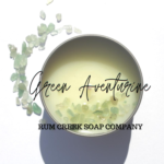 Green Aventurine Candle by Rum Creek Soap Company