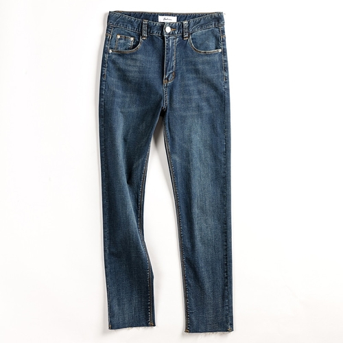 Woman Jeans Casual Ankle length Stretch